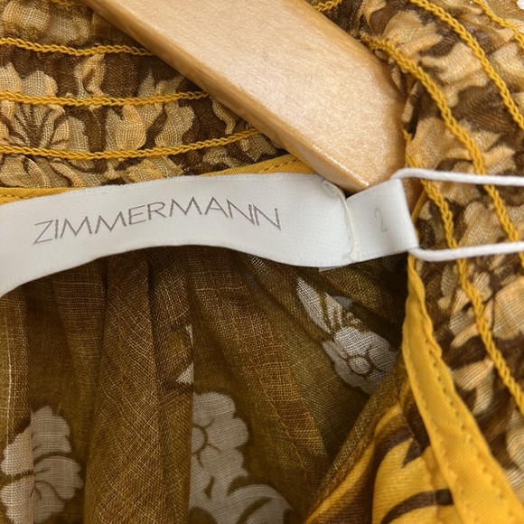 ZIMMERMANN
Raie Short Sleeve Blouse - Picture 3 of 10